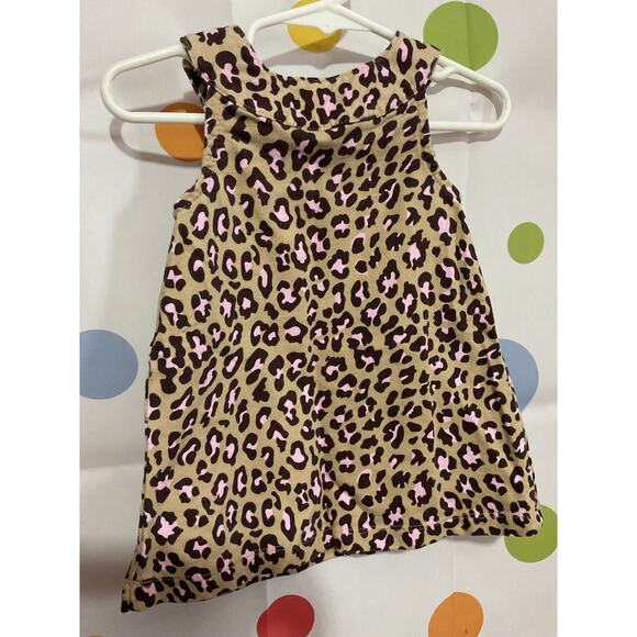 Carter’s Baby Girl Leopard Jumper Dress 9 Months - Picture 8 of 12